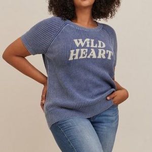 WILD HEART PULLOVER SWEATER